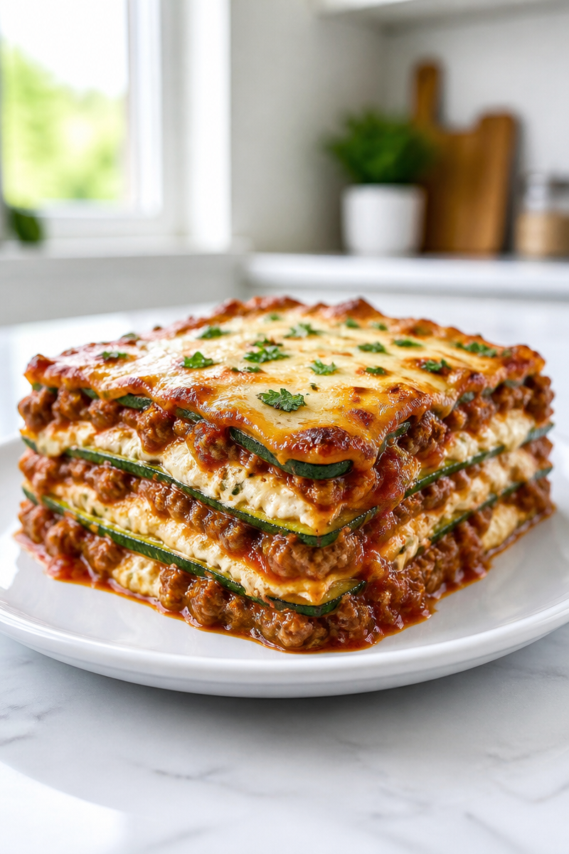 Keto Zucchini Lasagna Ground Beef Keto Zucchini Lasagna Ground Beef