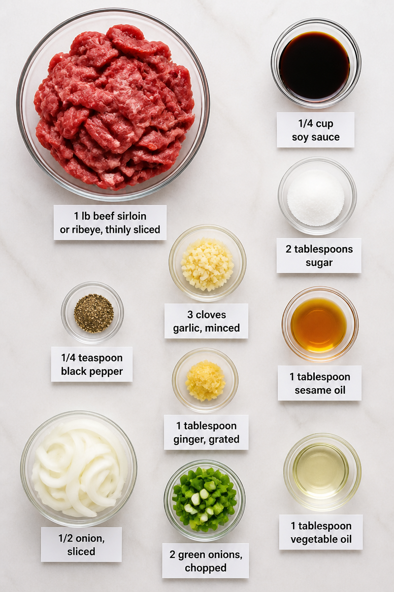 Korean Beef Bulgogi Recipe