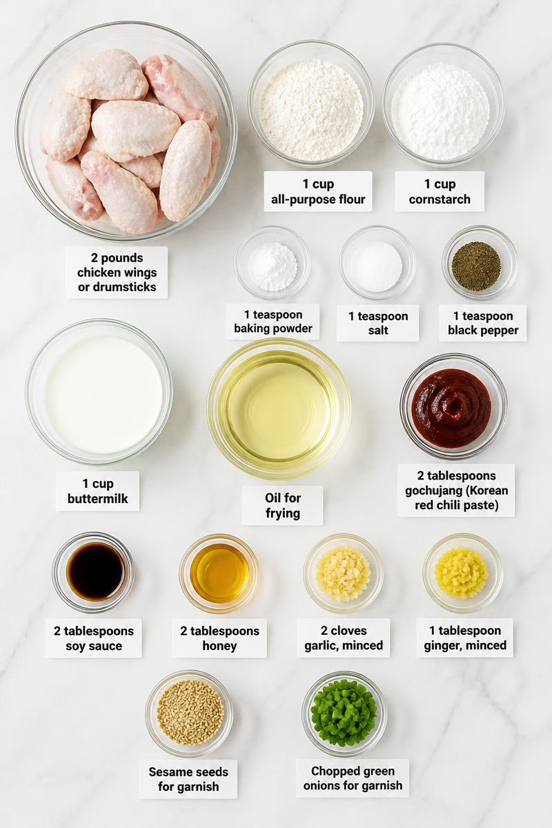 Korean Fried Chicken Recipe Korean Fried Chicken Recipe