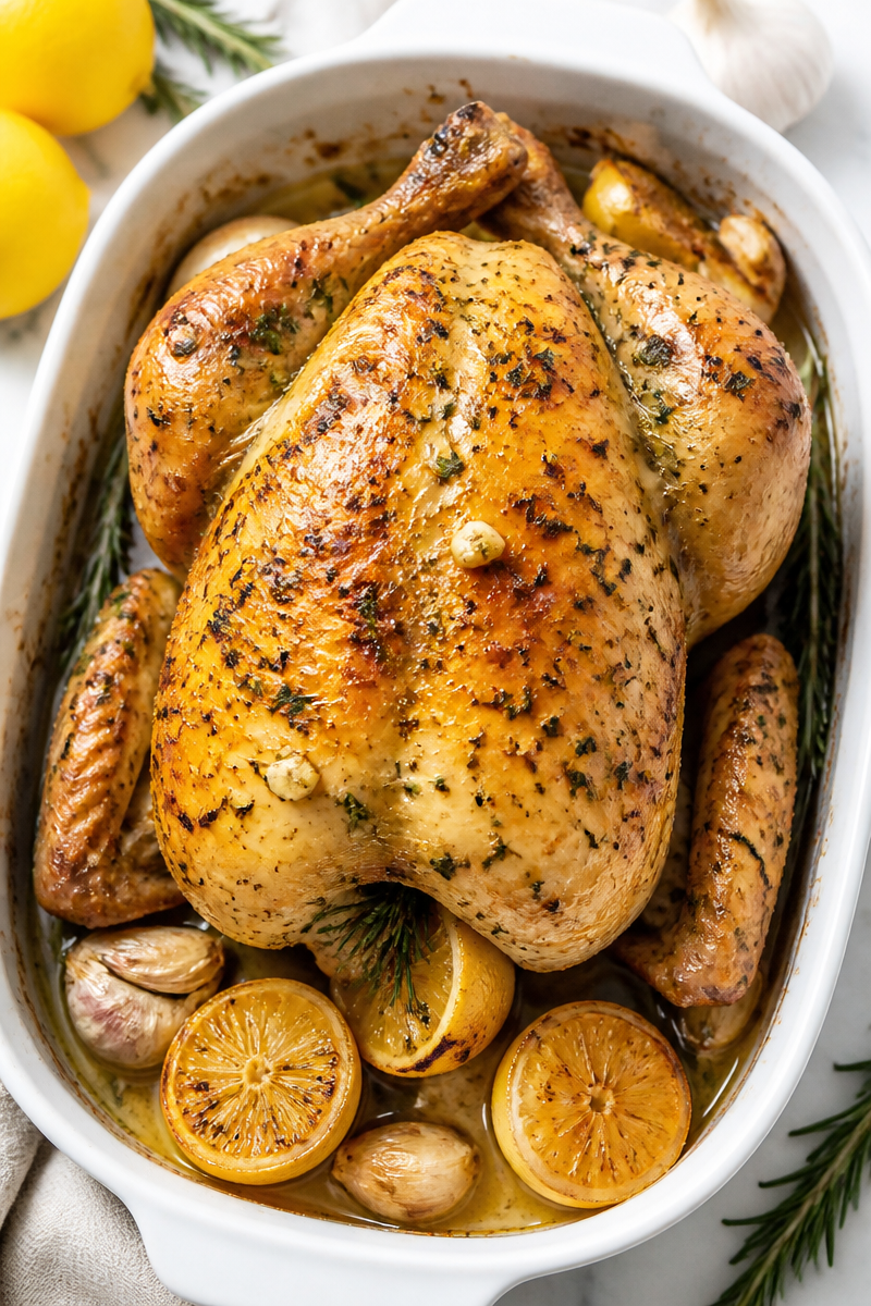 Lemon Rosemary Roasted Chicken Pollo Arrosto Lemon Rosemary Roasted Chicken Pollo Arrosto