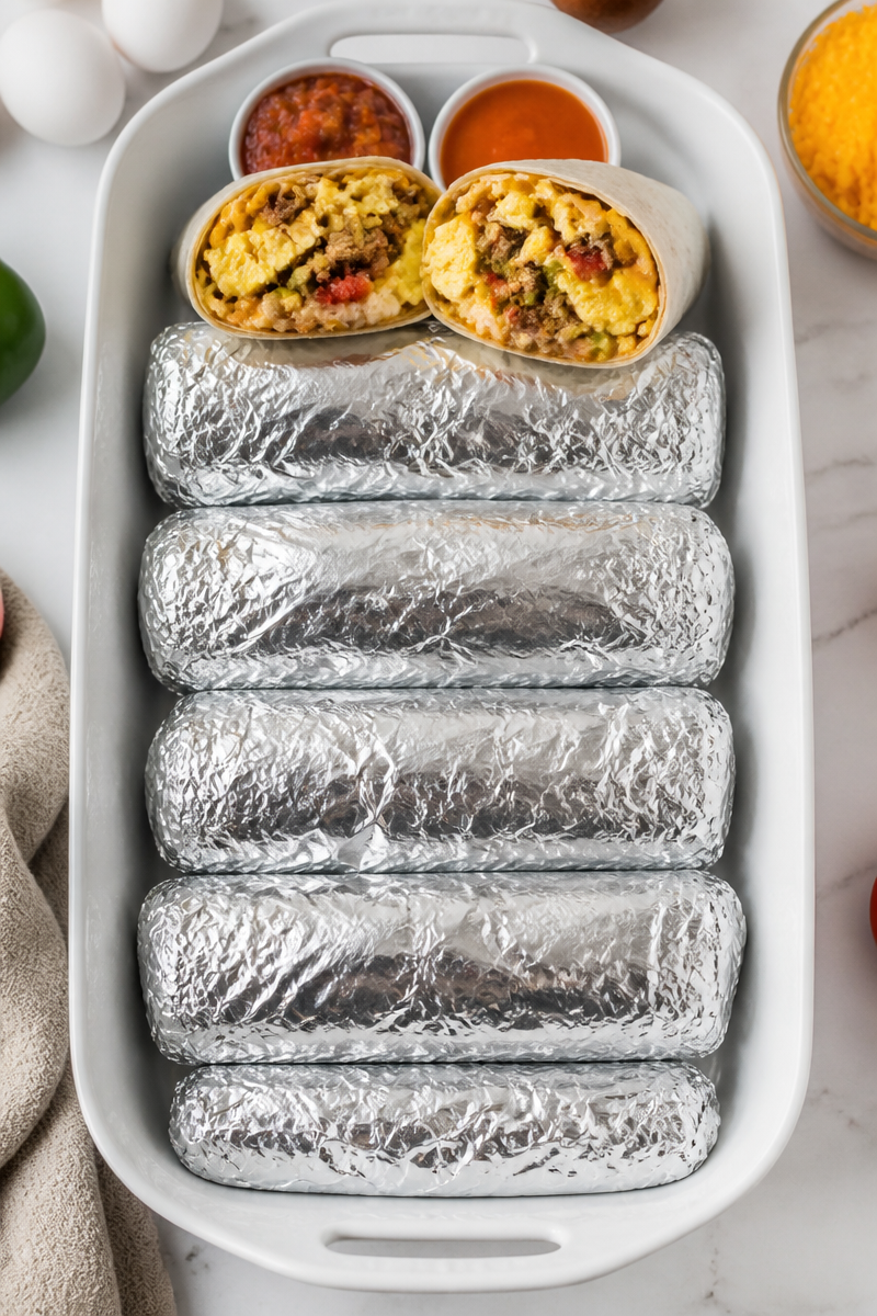 Loaded Breakfast Burrito Freezer Meal Loaded Breakfast Burrito Freezer Meal