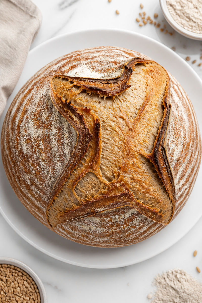 Milled Flour Farmhouse Sourdough Boule Milled Flour Farmhouse Sourdough Boule