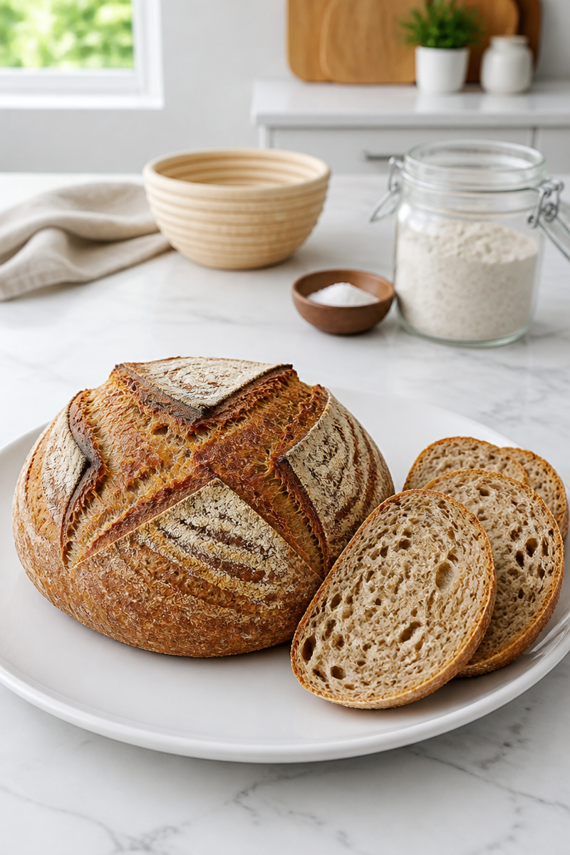 Milled Flour Farmhouse Sourdough Boule Milled Flour Farmhouse Sourdough Boule