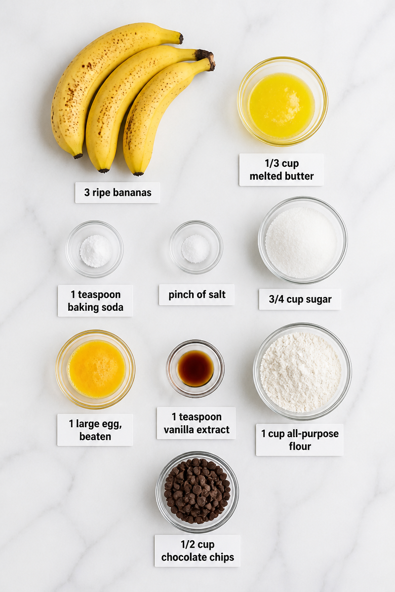 Moist Banana Bread Chocolate Chip