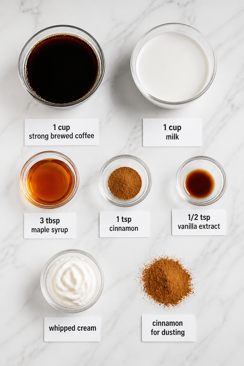 National Coffee Day Maple Cinnamon Latte National Coffee Day Maple Cinnamon Latte