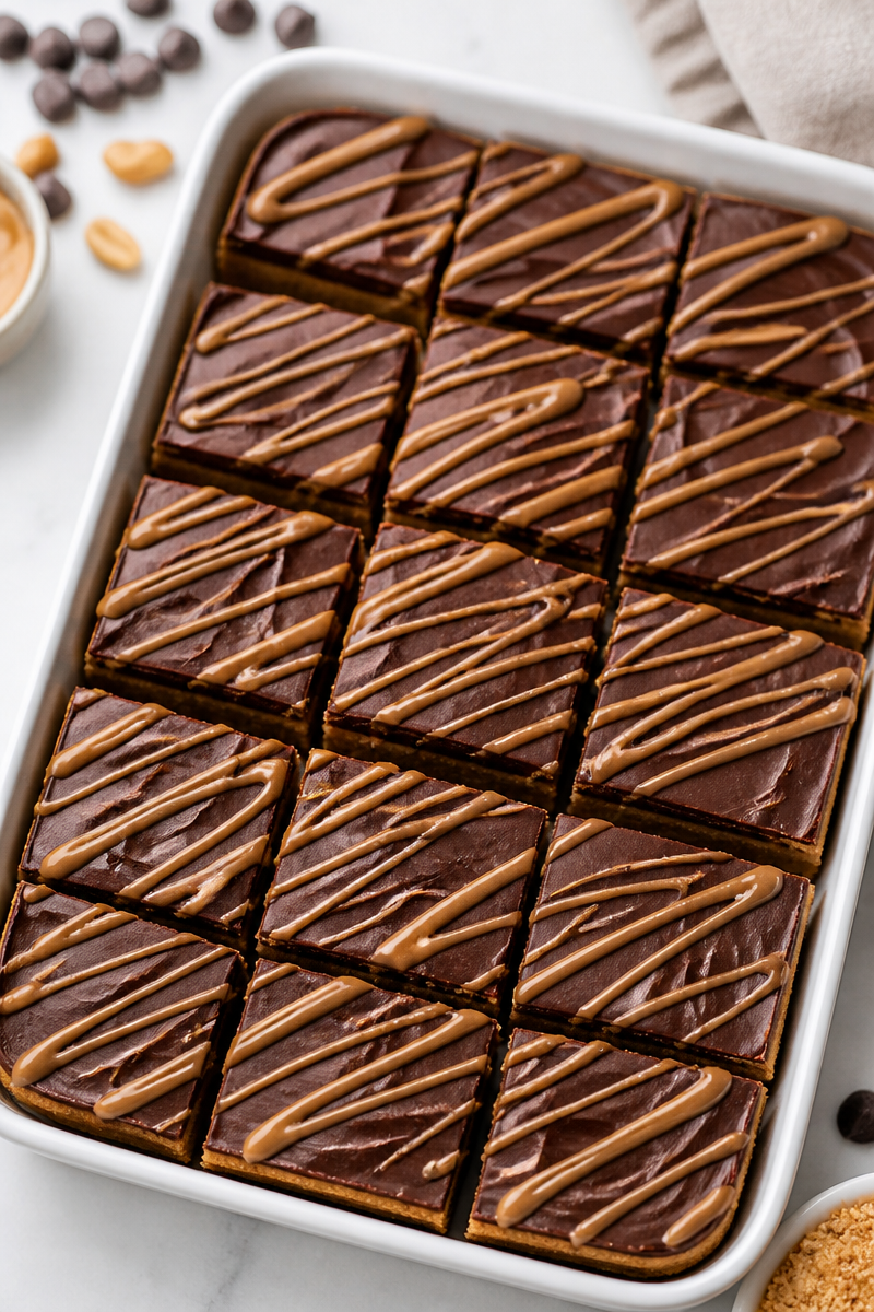 No Bake Peanut Butter Bars No Bake Peanut Butter Bars