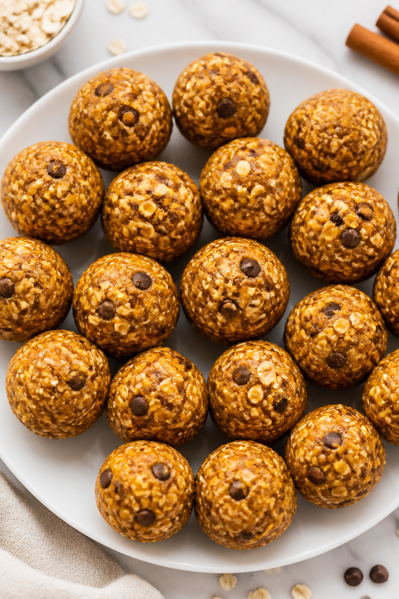 No Bake Pumpkin Energy Bite No Bake Pumpkin Energy Bite
