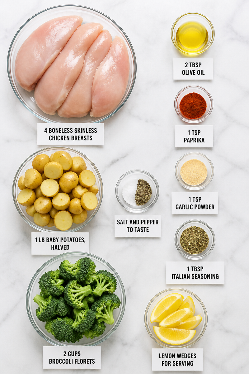 One Pan Chicken Breast Dinner One Pan Chicken Breast Dinner