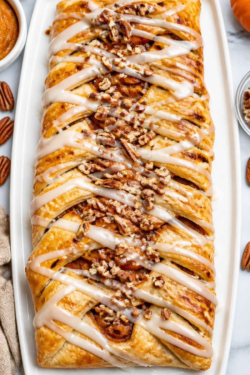Pumpkin Butter Kringle Puff Pastry Pumpkin Butter Kringle Puff Pastry