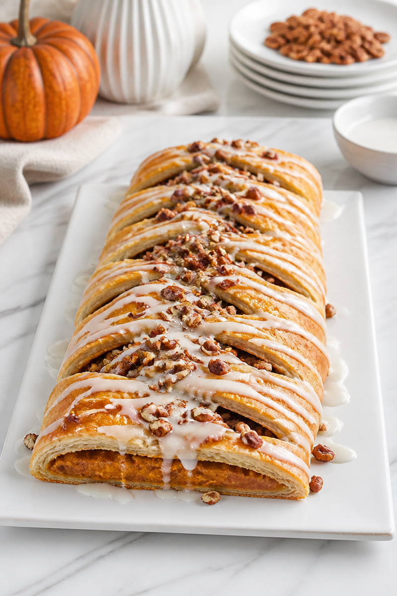Pumpkin Butter Kringle Puff Pastry Pumpkin Butter Kringle Puff Pastry