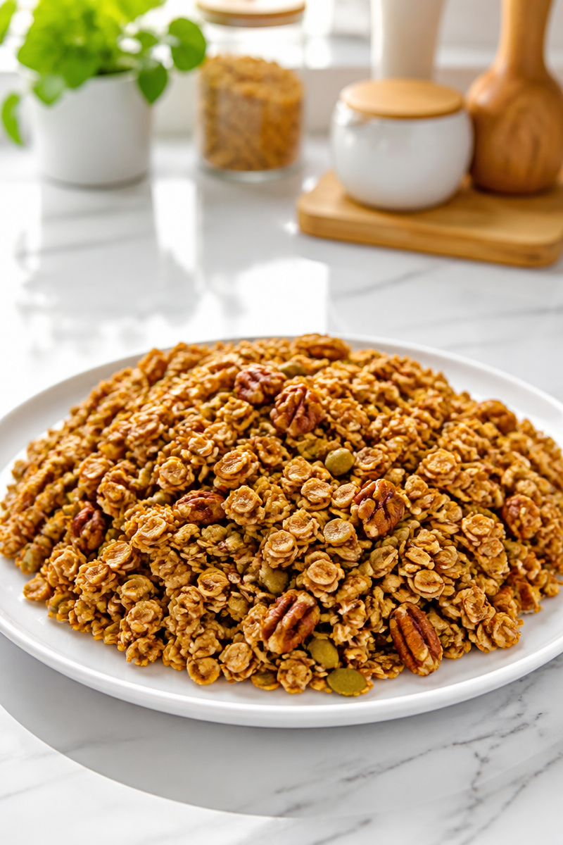Pumpkin Pie Spice Granola Batch