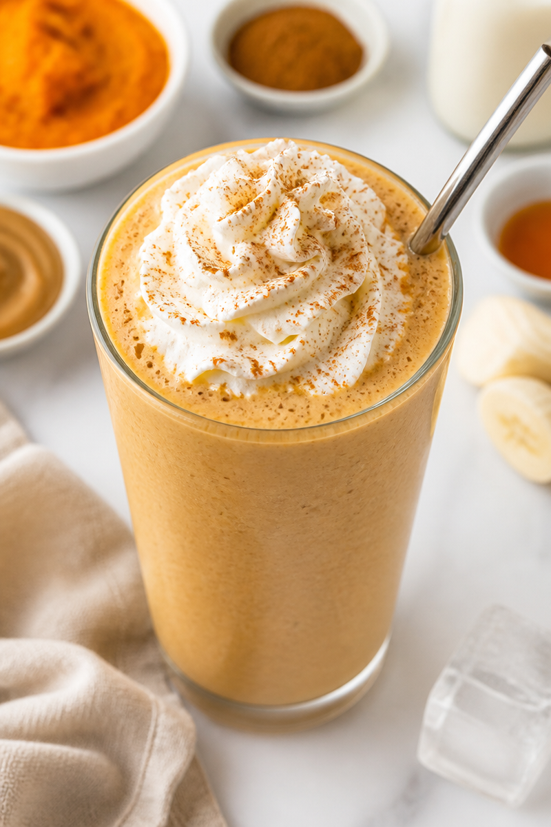 Pumpkin Protein Smoothie High Protein Breakfast Pumpkin Protein Smoothie High Protein Breakfast