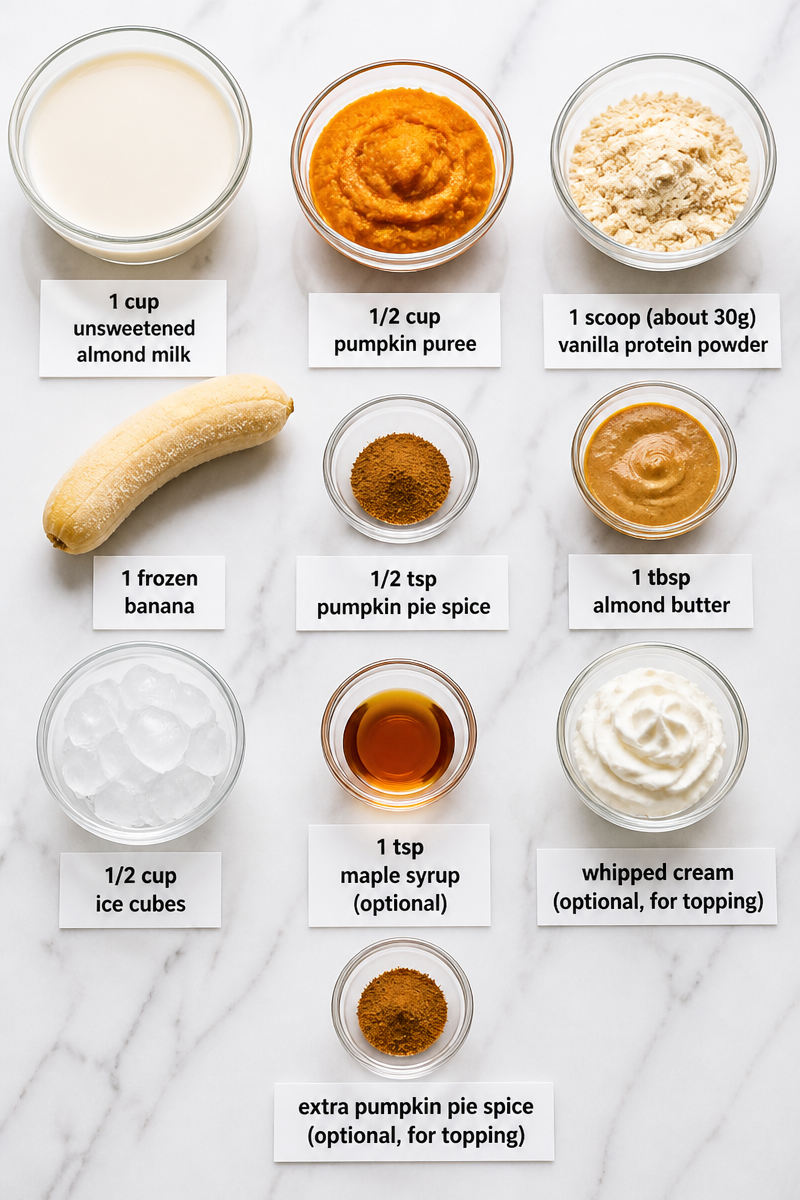 Pumpkin Protein Smoothie High Protein Breakfast Pumpkin Protein Smoothie High Protein Breakfast