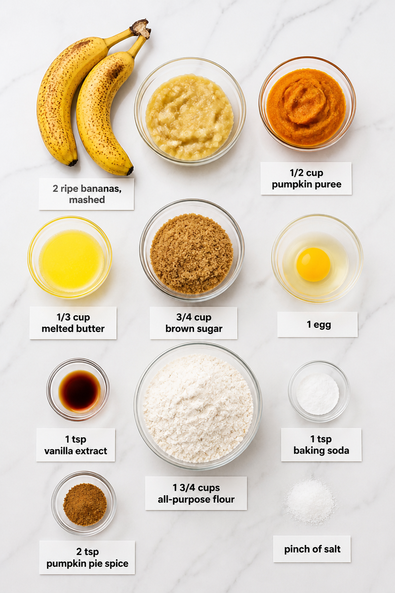 Pumpkin Spice Banana Bread Loaf Pumpkin Spice Banana Bread Loaf