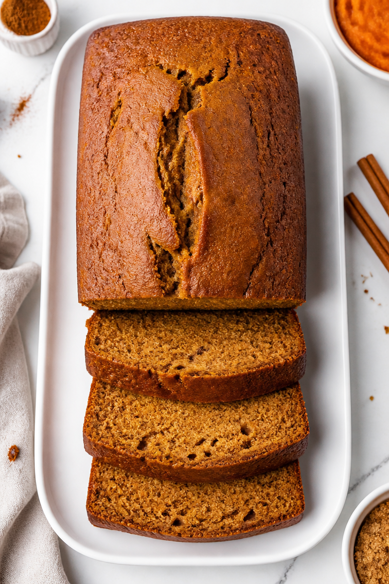 Pumpkin Spice Banana Bread Loaf Pumpkin Spice Banana Bread Loaf