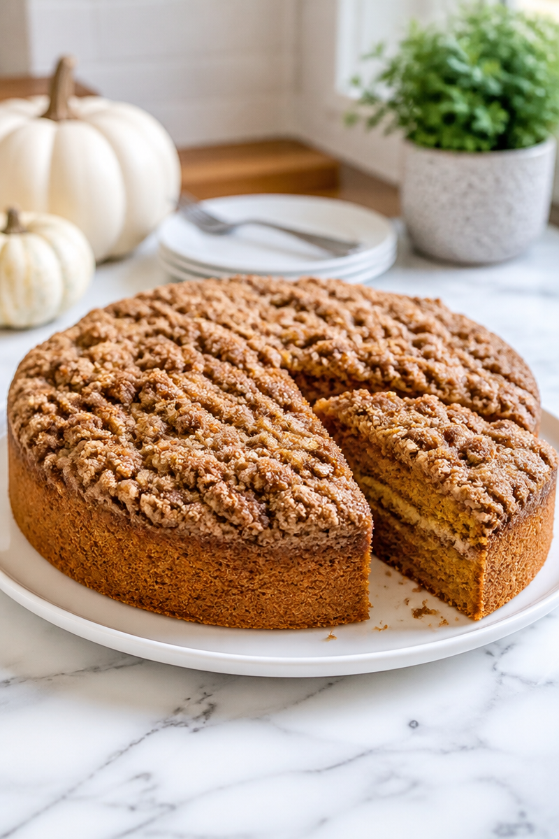 Pumpkin Streusel Coffee Cake Cinnamon Pumpkin Streusel Coffee Cake Cinnamon