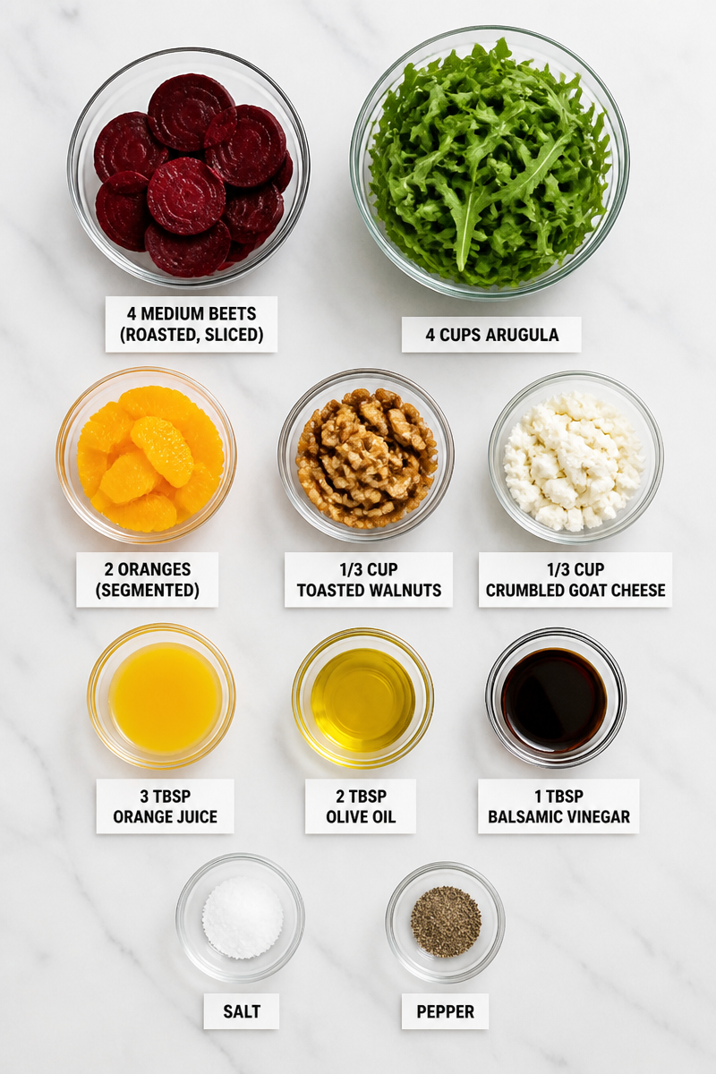 Roasted Beet Orange Arugula Walnut Salad Roasted Beet Orange Arugula Walnut Salad