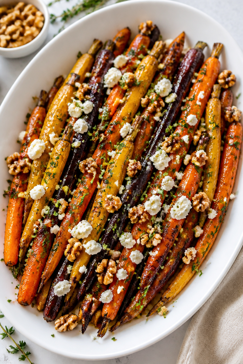 Roasted Rainbow Carrot Honey Glaze Roasted Rainbow Carrot Honey Glaze