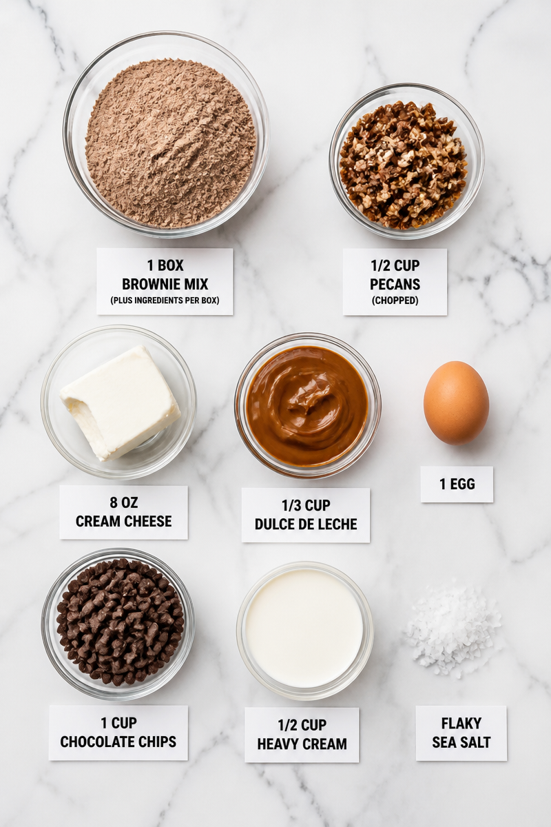 Salted Caramel Cheesecake Brownie Pecan Salted Caramel Cheesecake Brownie Pecan