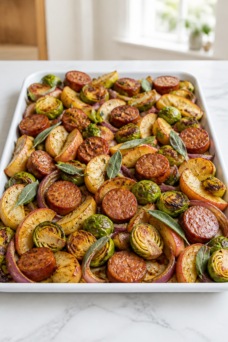 Sheet Pan Sausage Apple Harvest Dinner Sheet Pan Sausage Apple Harvest Dinner