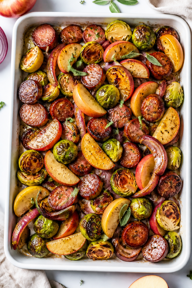 Sheet Pan Sausage Apple Harvest Dinner Sheet Pan Sausage Apple Harvest Dinner