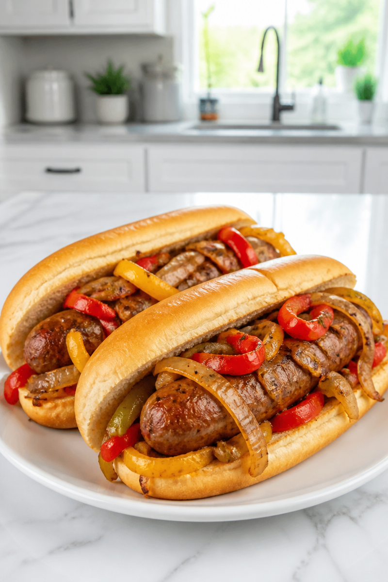 Sheet Pan Sausage Pepper Onion Freezer