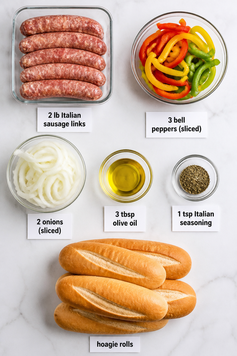 Sheet Pan Sausage Pepper Onion Freezer