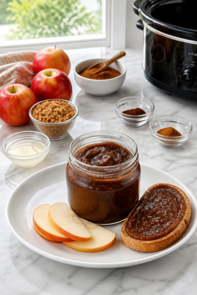 Slow Cooker Apple Butter Spread