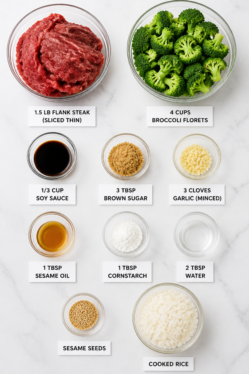 Slow Cooker Beef Broccoli Takeout Style