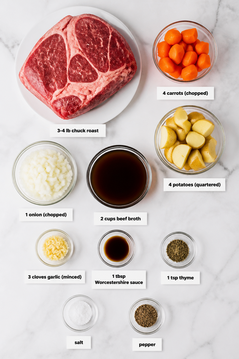 Slow Cooker Beef Pot Roast Vegetable Slow Cooker Beef Pot Roast Vegetable