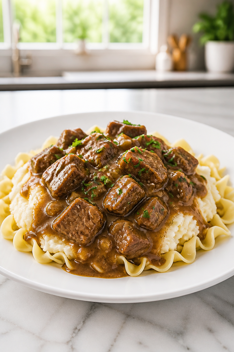 Slow Cooker Beef Tip Rich Gravy Slow Cooker Beef Tip Rich Gravy