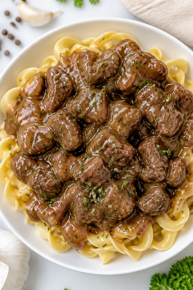 Slow Cooker Beef Tip Rich Gravy Slow Cooker Beef Tip Rich Gravy