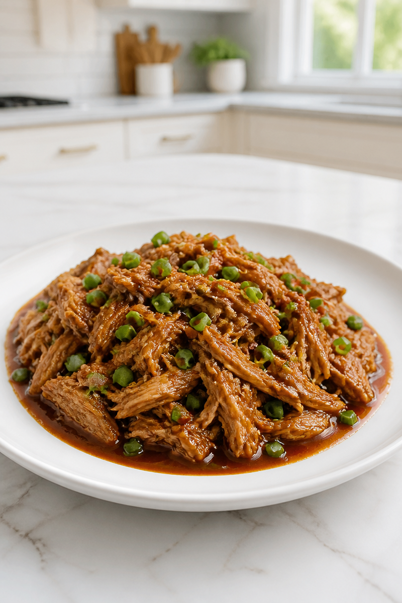 Slow Cooker Bourbon Glazed Chicken Slow Cooker Bourbon Glazed Chicken