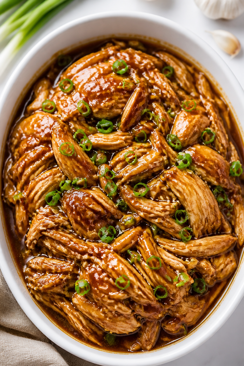 Slow Cooker Bourbon Glazed Chicken Slow Cooker Bourbon Glazed Chicken