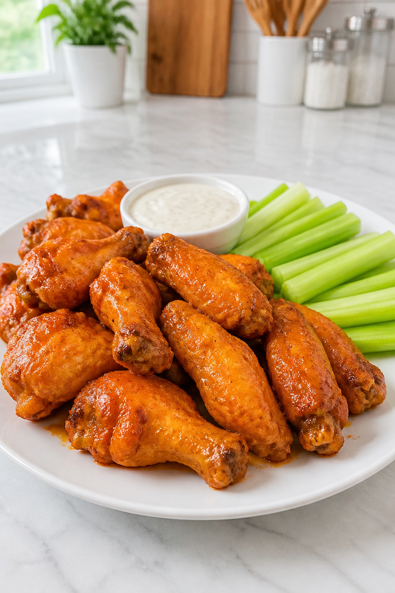 Slow Cooker Buffalo Chicken Wing