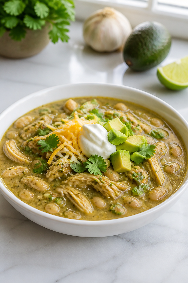 Slow Cooker Chicken Chili Verde Slow Cooker Chicken Chili Verde
