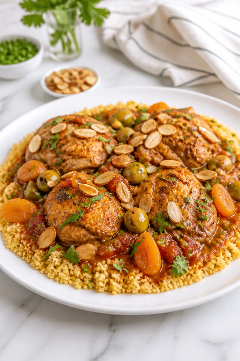 Slow Cooker Chicken Tagine Moroccan Slow Cooker Chicken Tagine Moroccan