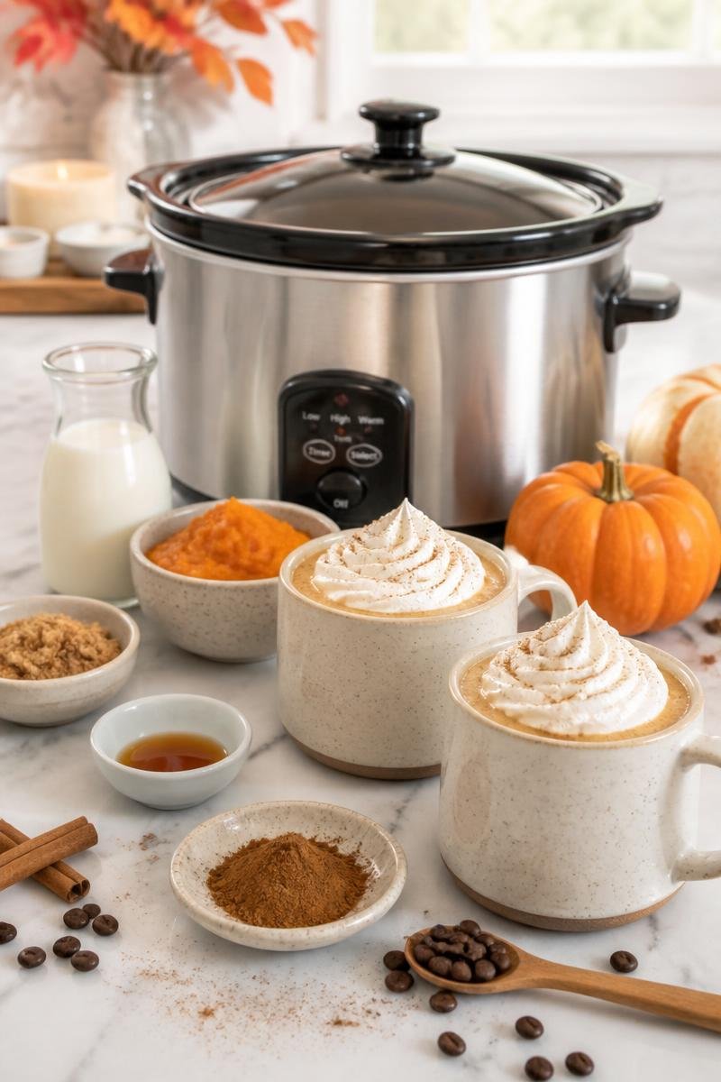 Slow Cooker Pumpkin Spice Latte Twist Slow Cooker Pumpkin Spice Latte Twist