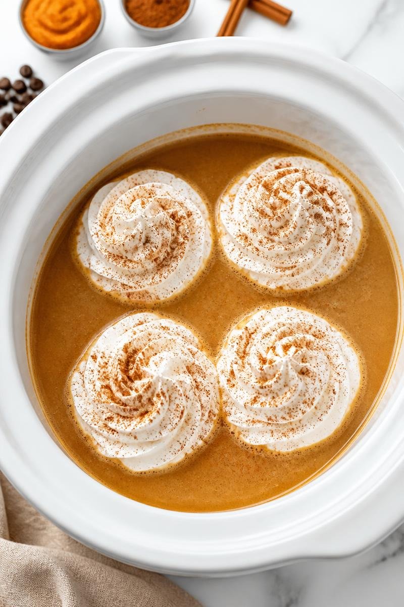 Slow Cooker Pumpkin Spice Latte Twist Slow Cooker Pumpkin Spice Latte Twist