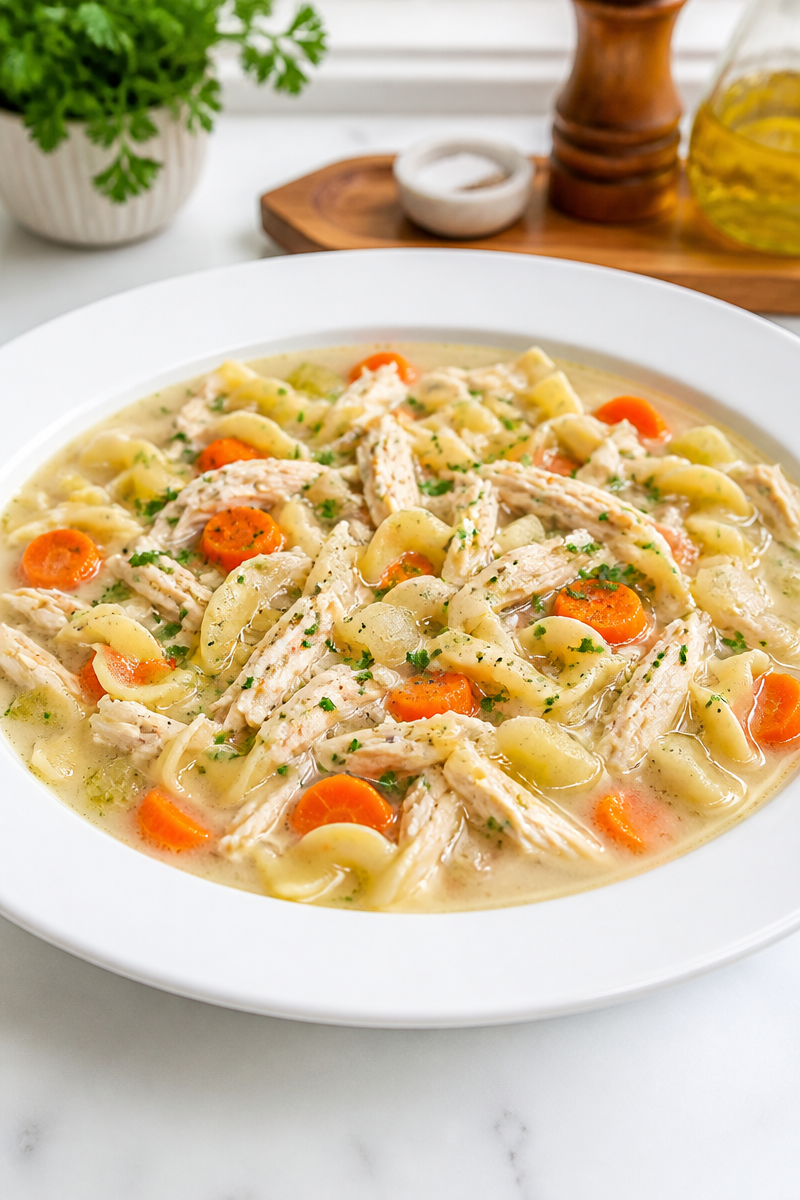 Slow Cooker Turkey Soup Leftover Holiday