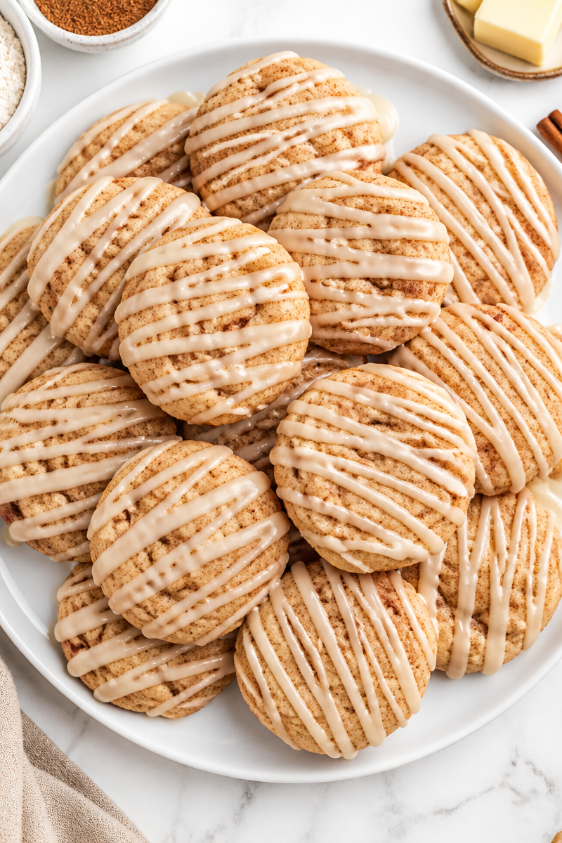 Soft Cinnamon Roll Sugar Cookies Soft Cinnamon Roll Sugar Cookies