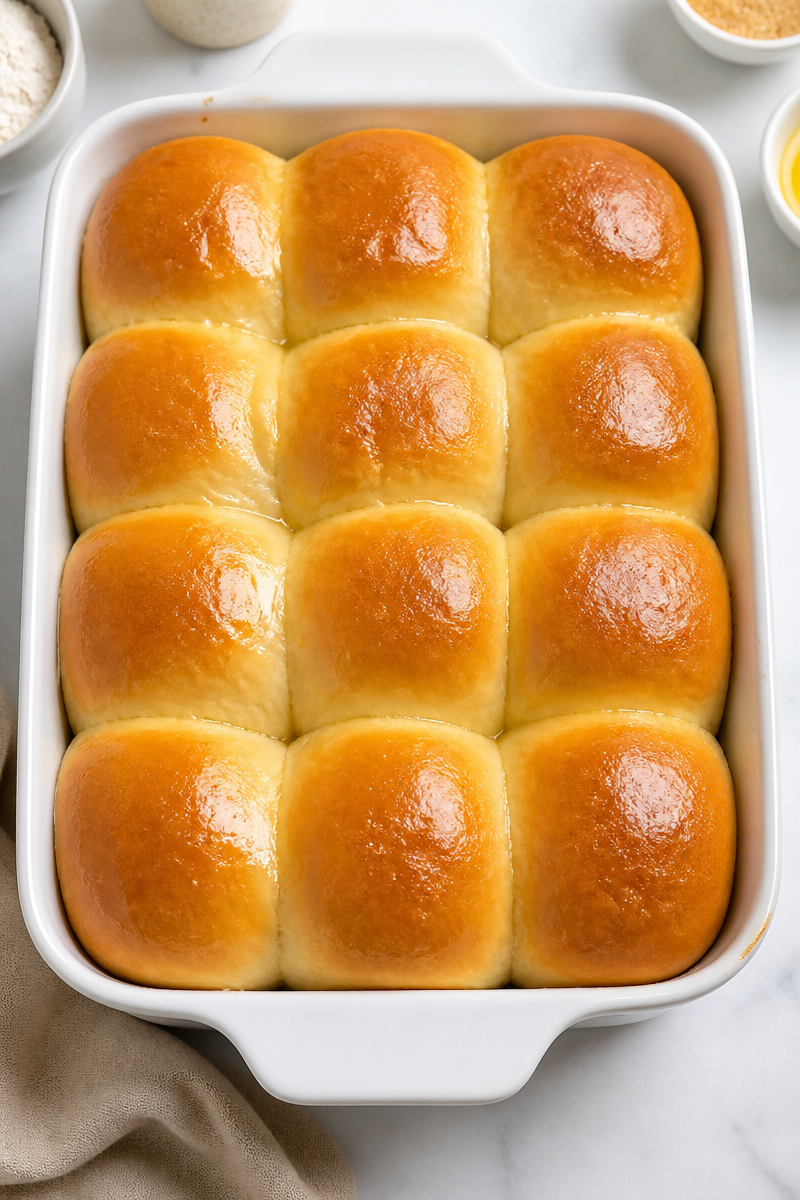 Soft Dinner Roll Pull Apart Buttery