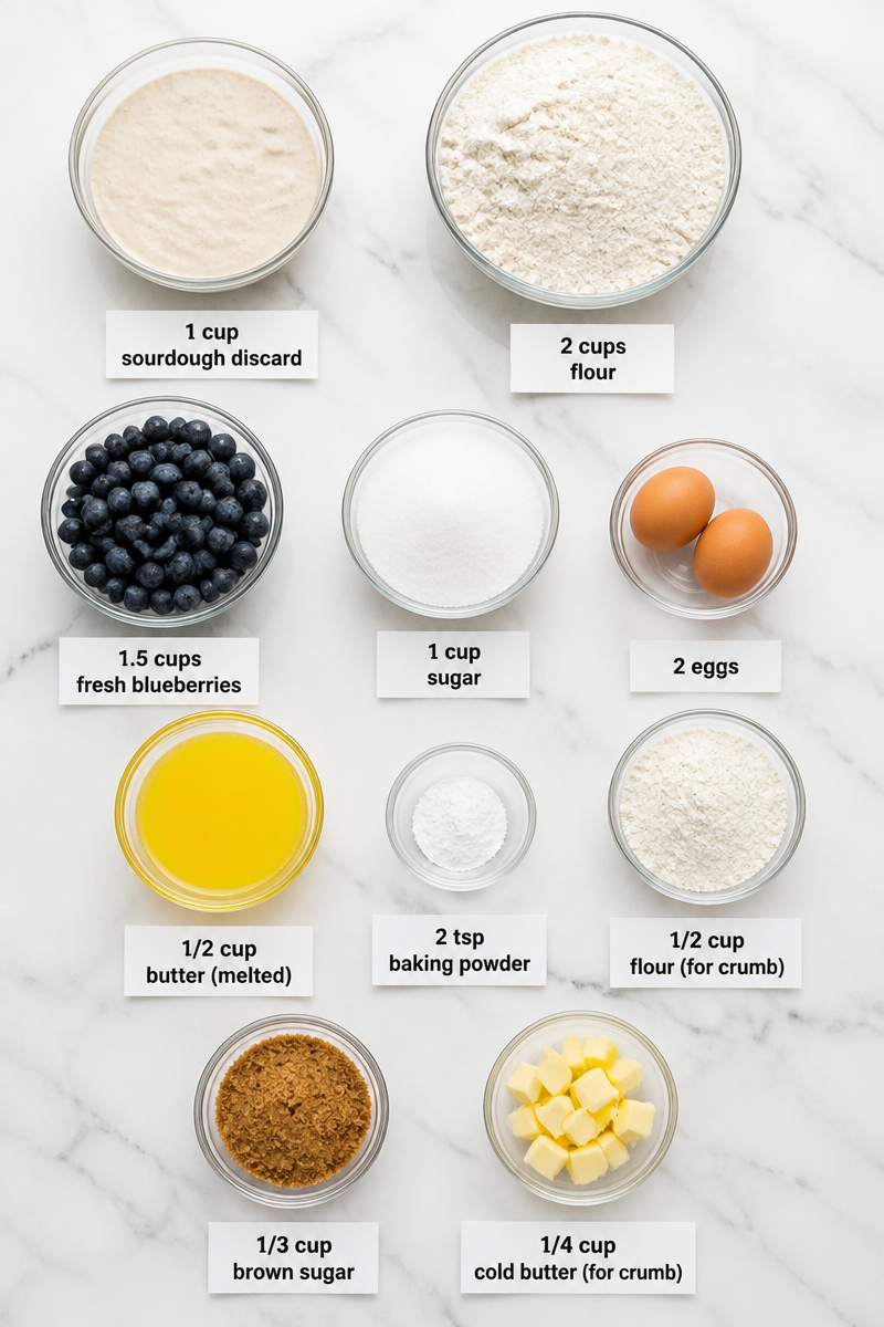 Sourdough Blueberry Crumb Cake Brunch Sourdough Blueberry Crumb Cake Brunch