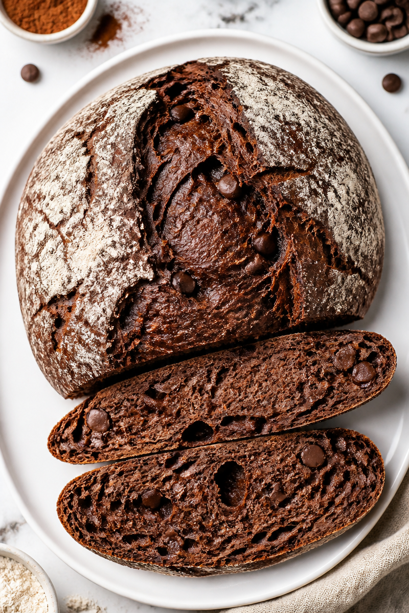 Sourdough Chocolate Cocoa Bread Beginner Sourdough Chocolate Cocoa Bread Beginner