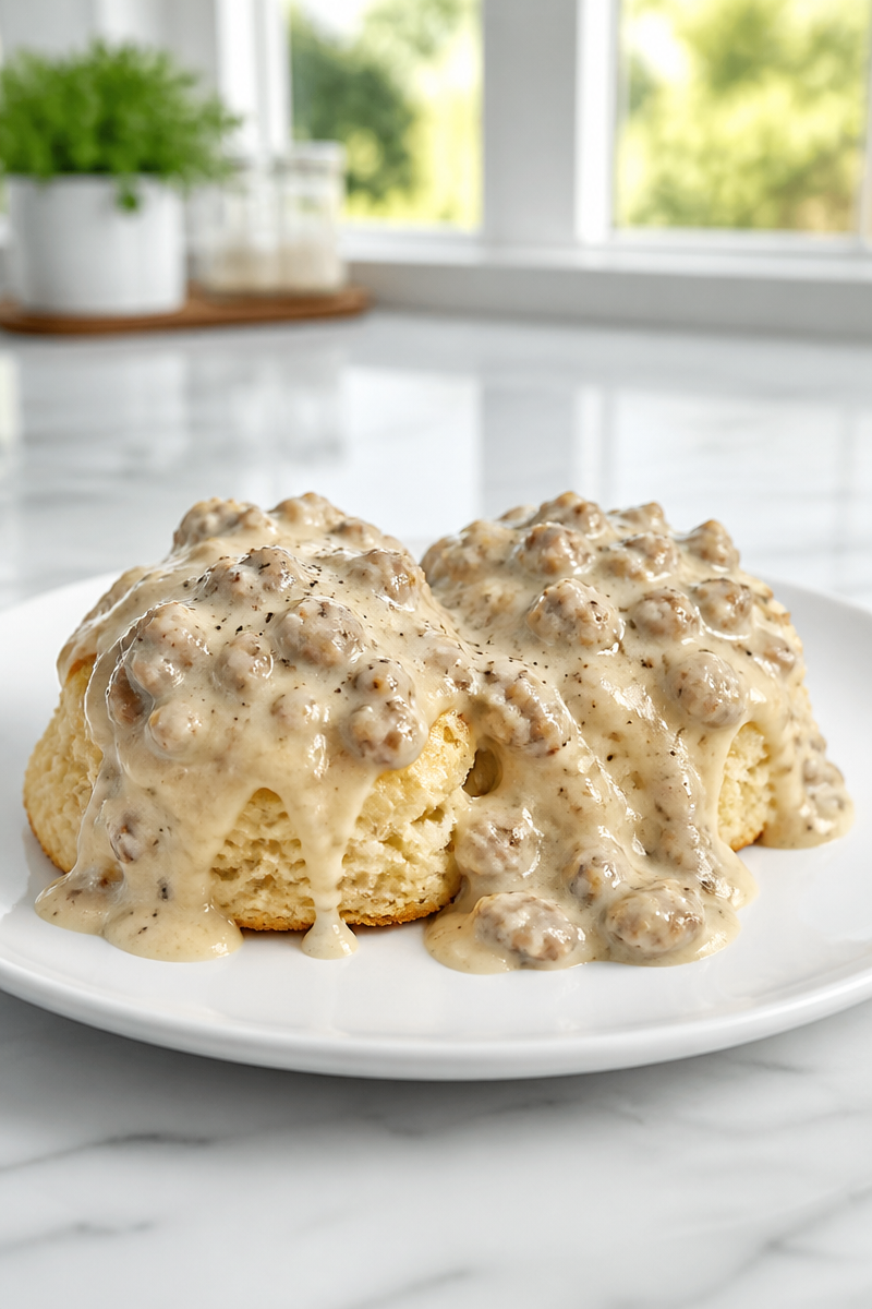 Southern Biscuits And Gravy