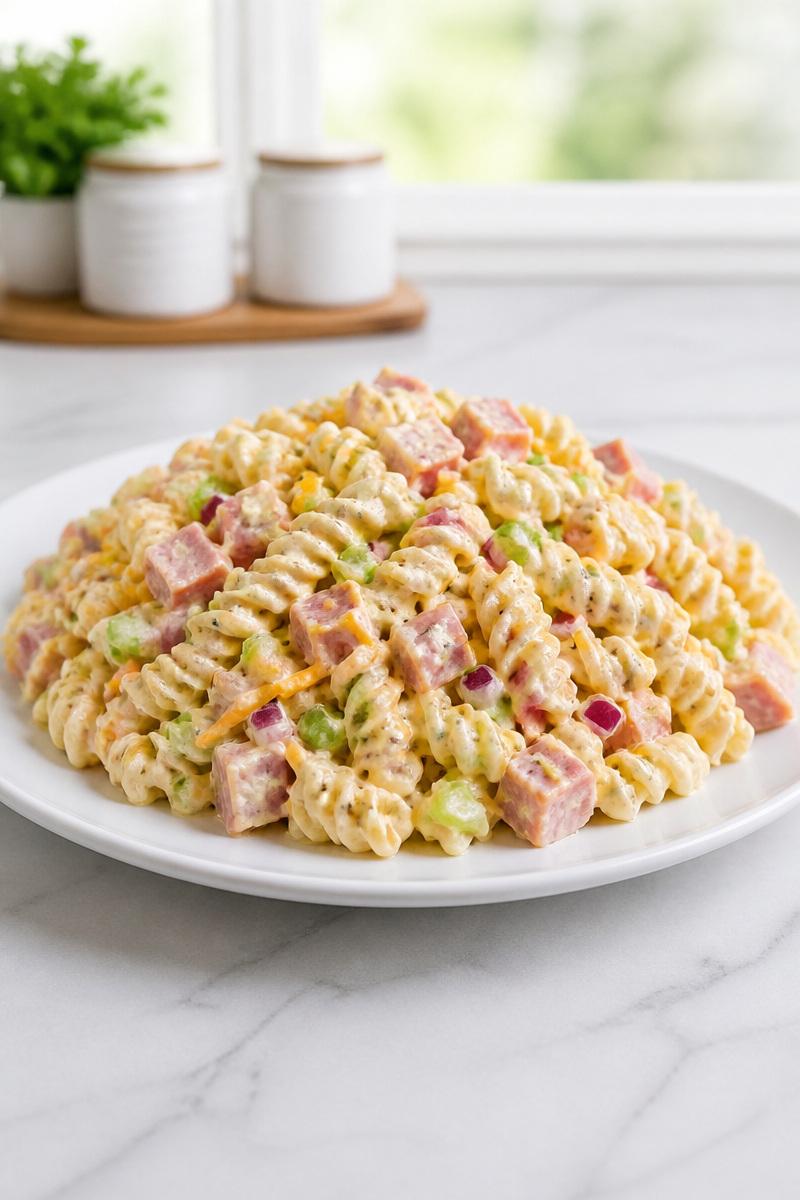 Southern Style Pasta Salad Bowl Southern Style Pasta Salad Bowl