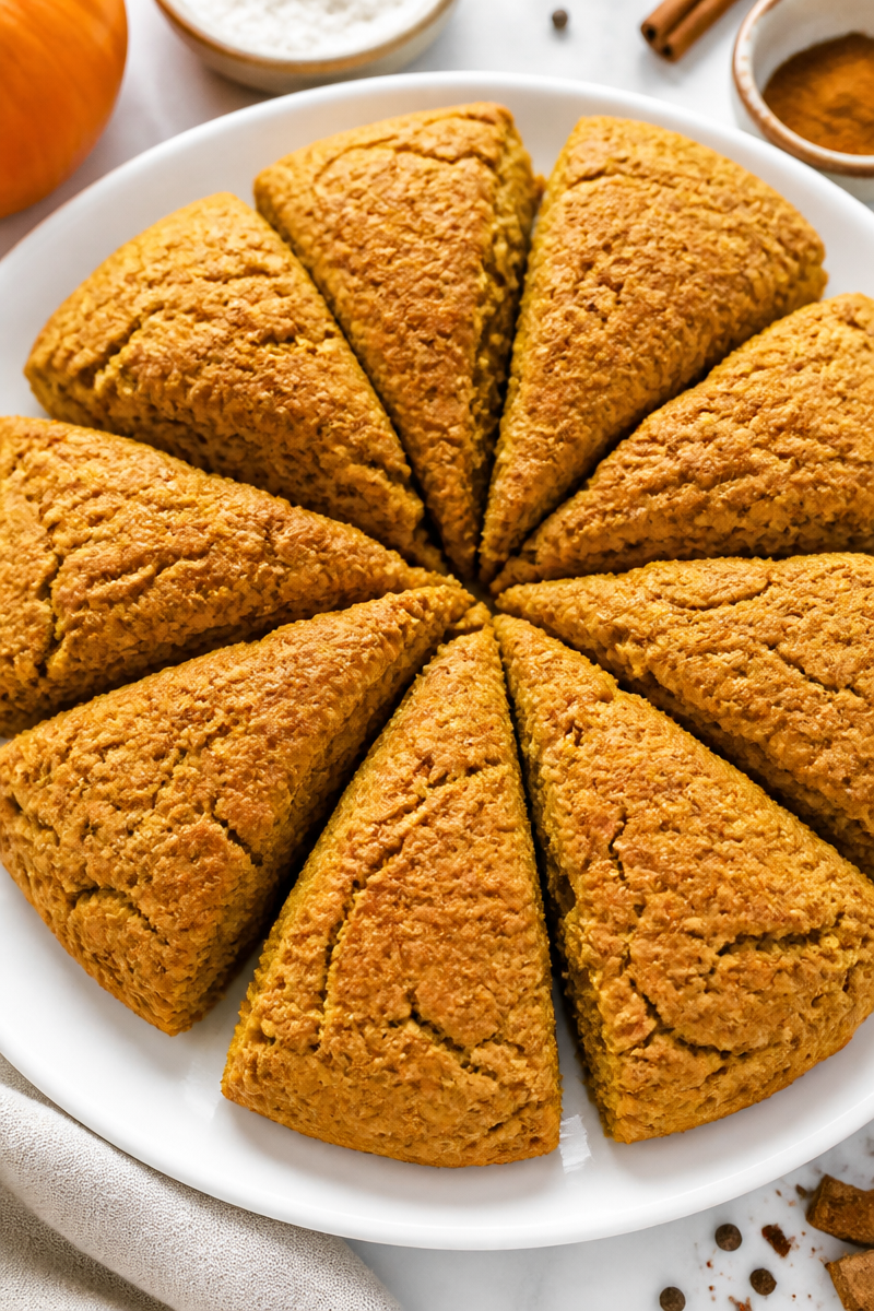 Spiced Pumpkin Scones For Breakfast Spiced Pumpkin Scones For Breakfast
