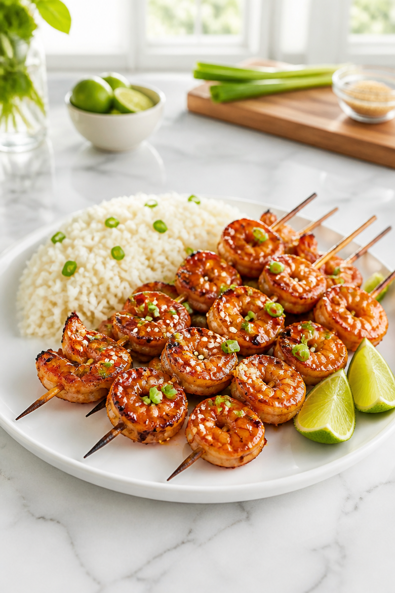 Spicy Firecracker Shrimp Skewer Grill Spicy Firecracker Shrimp Skewer Grill