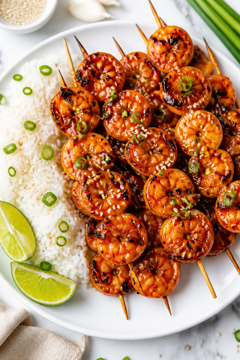 Spicy Firecracker Shrimp Skewer Grill Spicy Firecracker Shrimp Skewer Grill