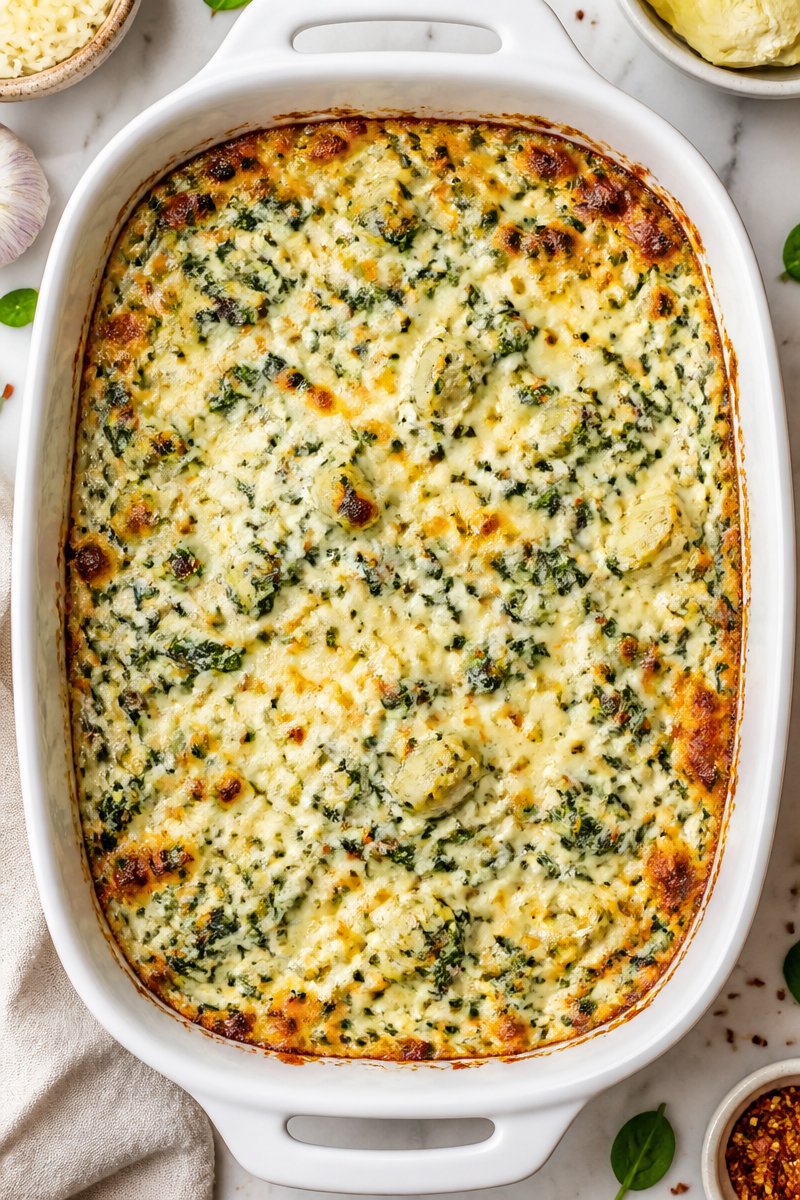 Spinach Artichoke Dip Baked Cheesy Spinach Artichoke Dip Baked Cheesy